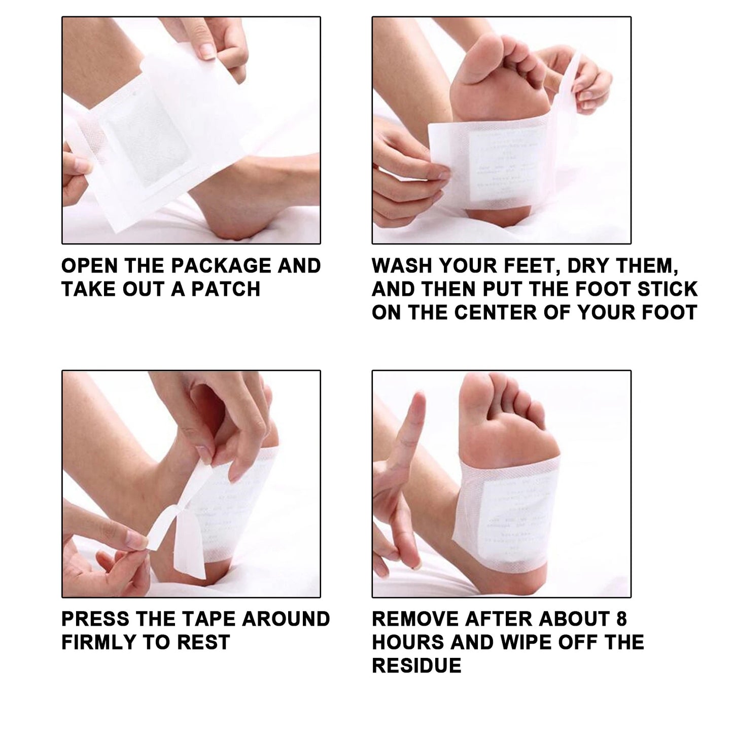 Deep Cleaning Detoxify Foot Patch (10 Pack)