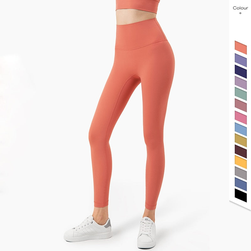 FlexFit Seamless Yoga Performance Set: Leggings and Bra
