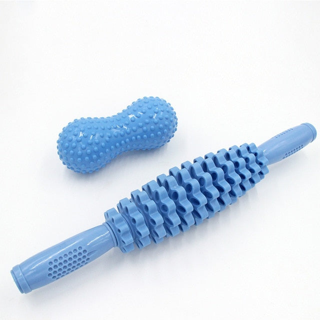 FlexRoll Muscle Massage Stick: Dismountable Yoga Roller