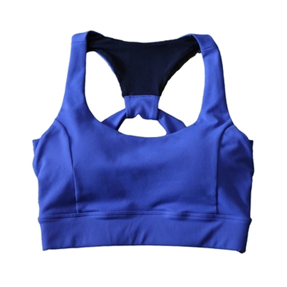 FlexFit Cross-Back Yoga Sports Bra
