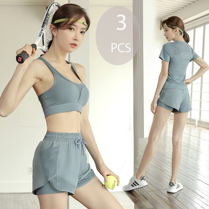 FlexFit 3-Piece Yoga Performance Set: Workout Edition