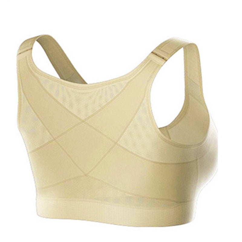 FlexLift Cross-Back Breathable Sports Bra