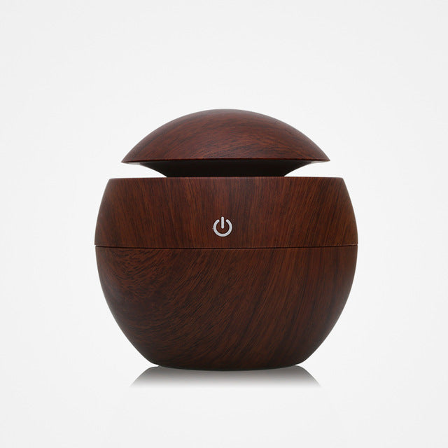 USB Essential Oil Diffuser with Color Change LED Lights