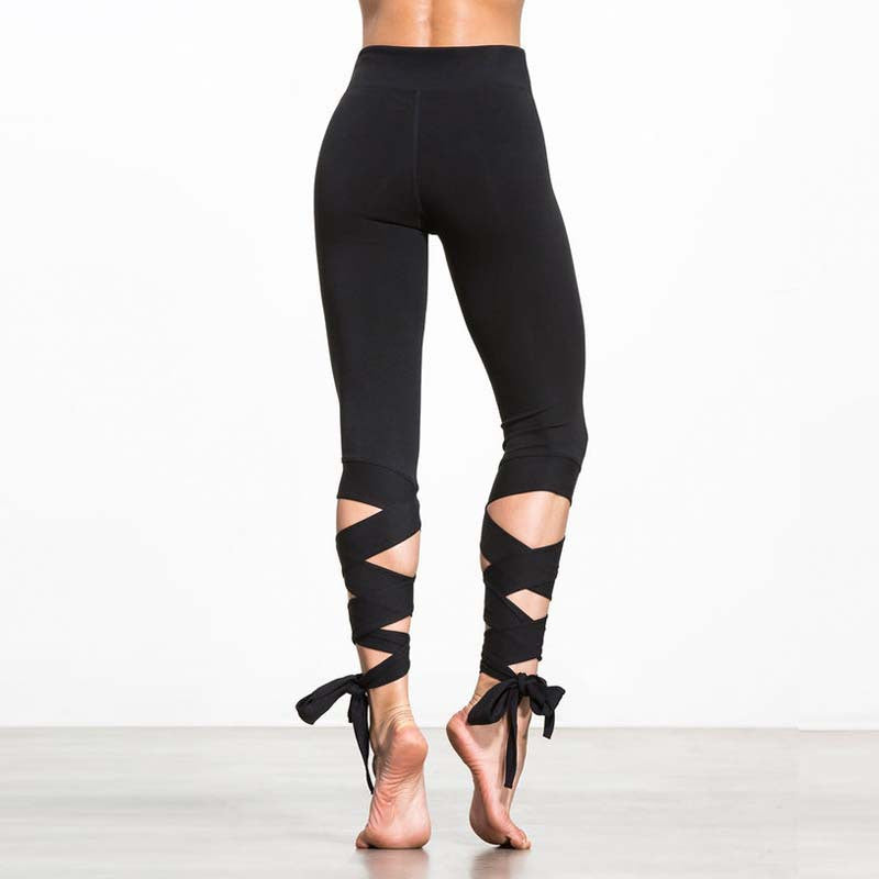 Bandage Yoga Leggings