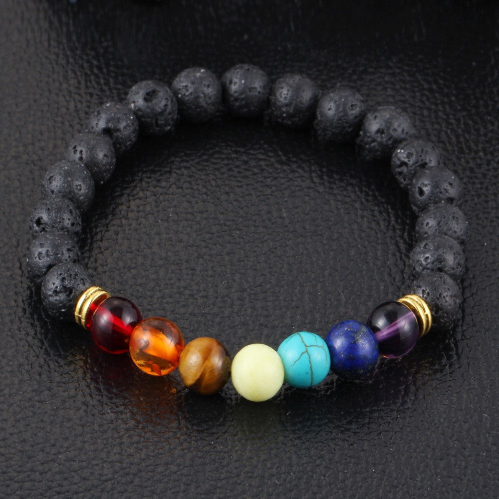 Chakra Stone Leather Wrap Bracelet Kit (8mm Semi-precious Stones) –  MyBeadKit.com