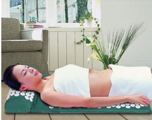 AcuZen Pain Relief Mat + Pillow Set