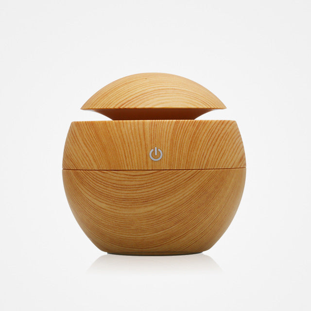 USB Essential Oil Diffuser with Color Change LED Lights